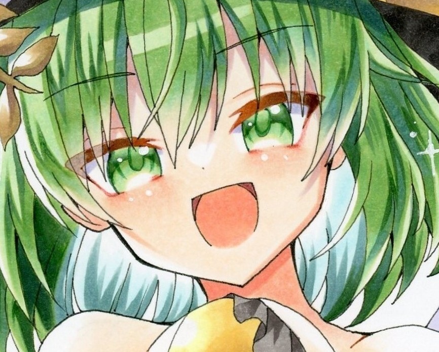 手描きイラスト】東方Project 古明地こいし A4 直筆原画 コピック