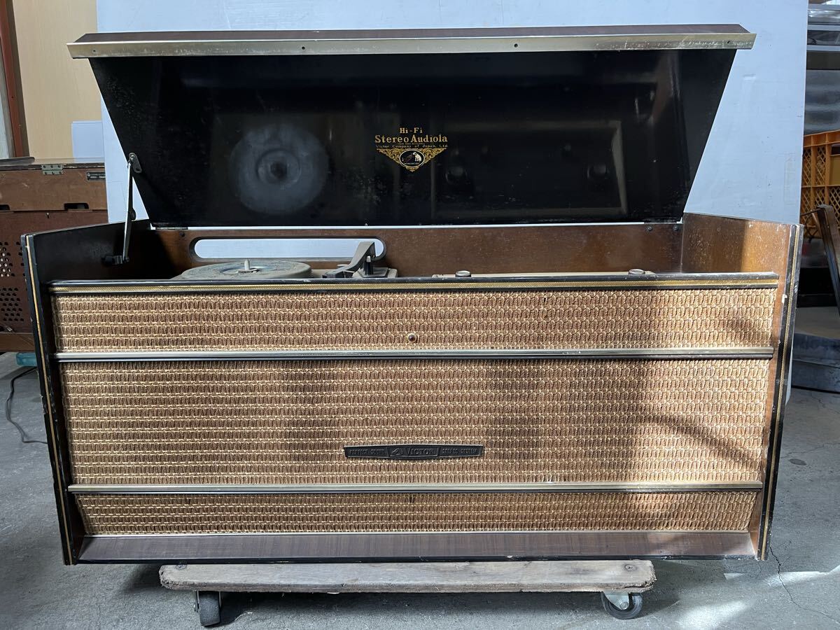 ジャンク】VICTOR ビクター 真空管 ステレオ Hi-Fi オーディオラ STL