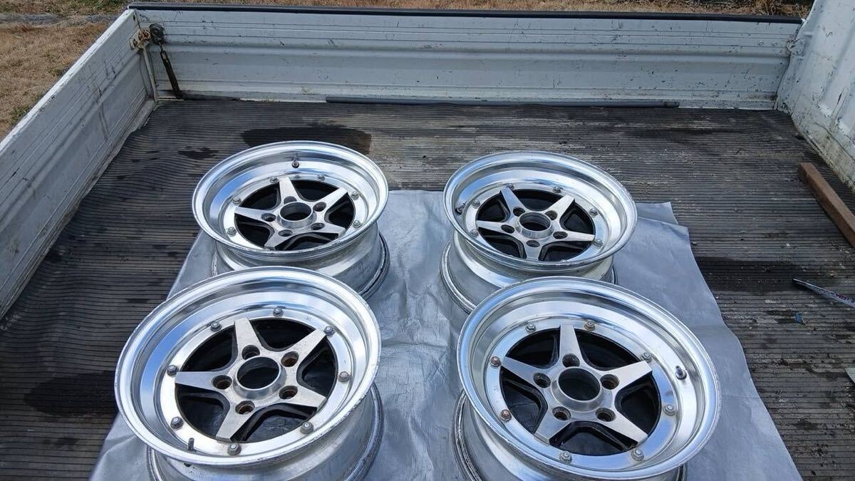 中古】SSR ロンシャン XR-4 14インチ 7.5J -7 PCD114.3 4H 165/60R14