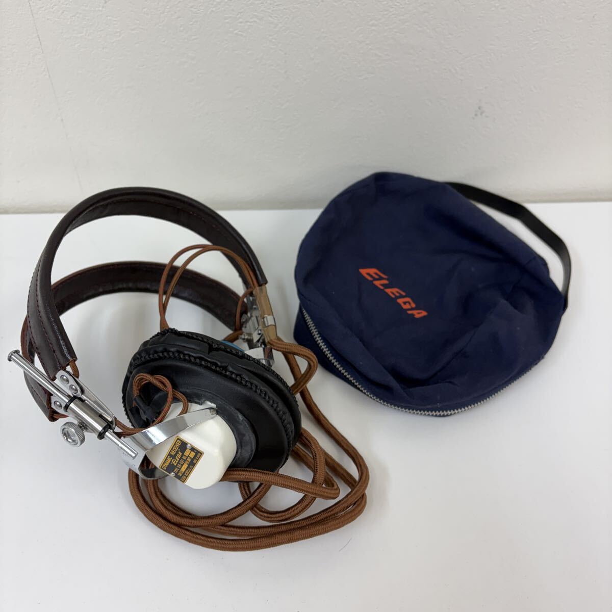 1126 ELEGA 音声さん御用達のヘッドホン 6.3mmφ標準ステレオ 8Ω DR