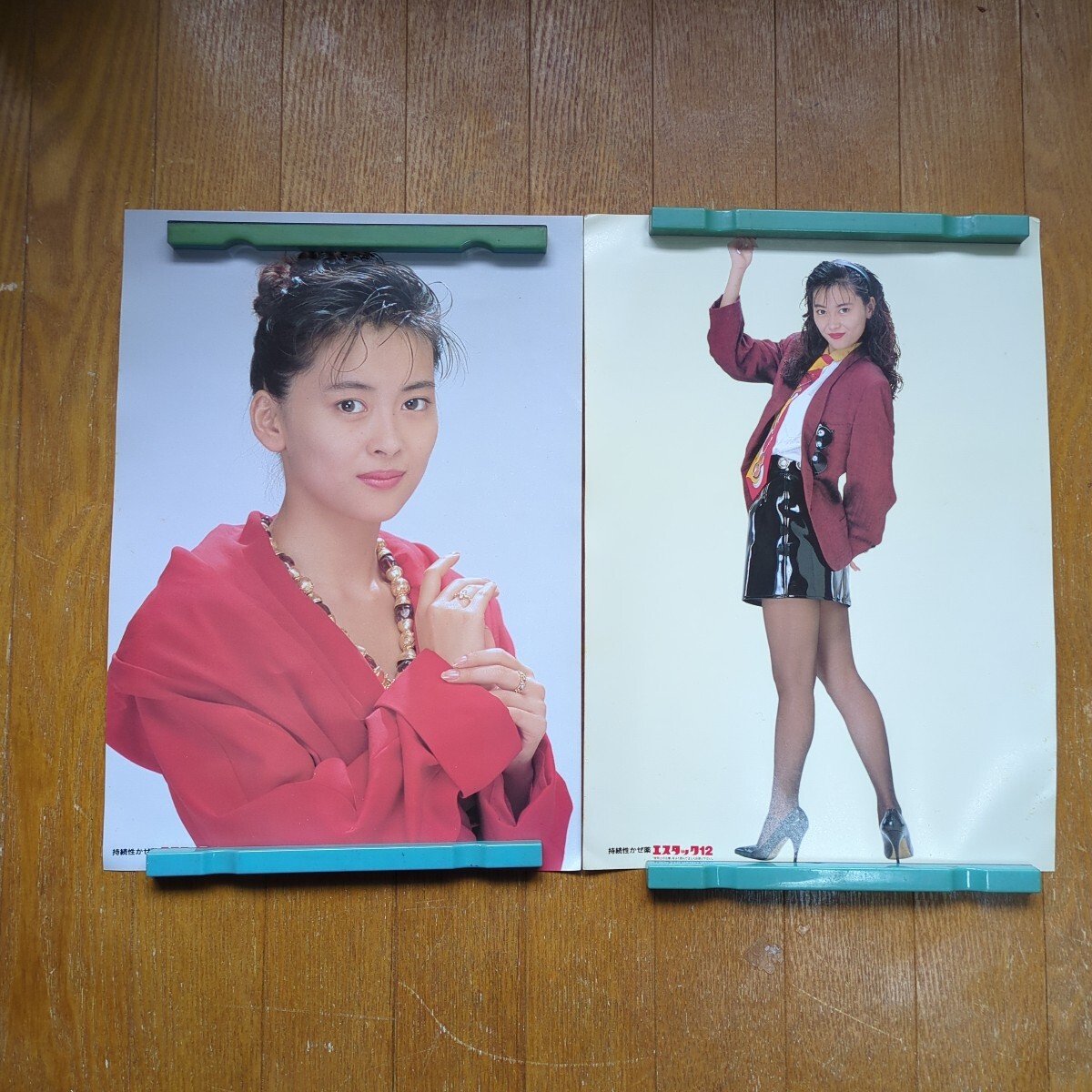 当時物 昭和アイドル 松田聖子 ポスターパネル 59×42㎝ エスエス製薬