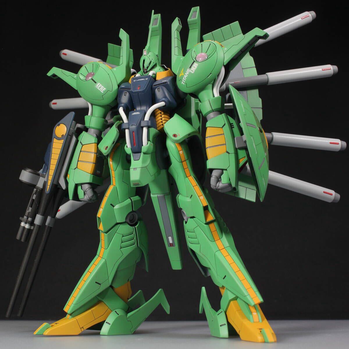 中古】HGUC 1/144 ジ オ パラスアテネ メッサーラ The-O ティターンズ
