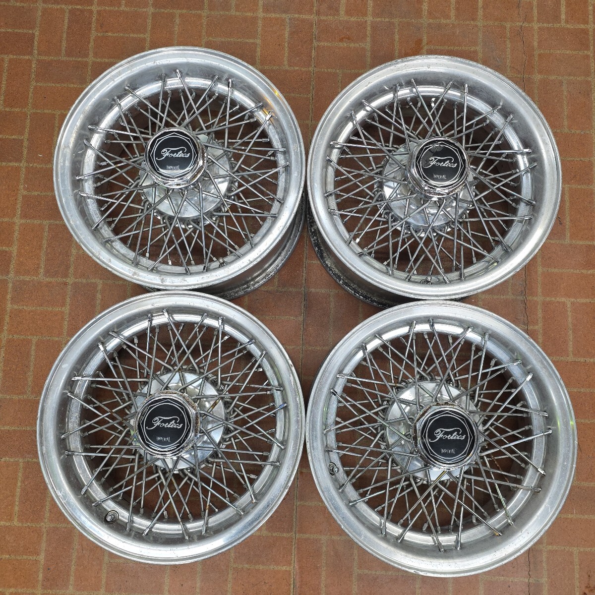 フォルテクス インペリアル 4本セット 綺麗です！FORTECS IMPERIAL 15