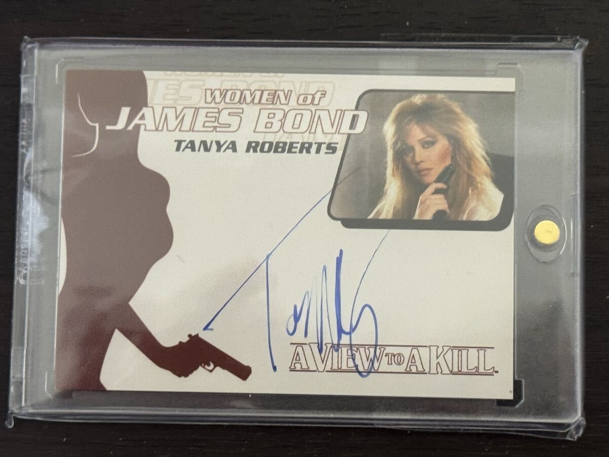 タニヤ・ロバーツ　Tanya Roberts オートグラフカード　直筆サイン I タニア・ロバーツ Tanya Roberts 直筆サイン写真 証明書 COA 1の落札