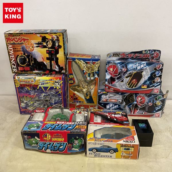 当時物玩具店倉庫品トミー超特急ヒカリアンアクション客車セット1未
