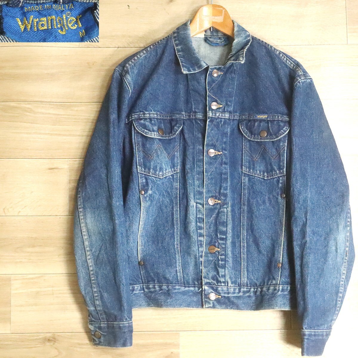 即決□☆Wrangler☆□MJ（MKY-4012）デニムジャケット(SIZE=S)の落札 