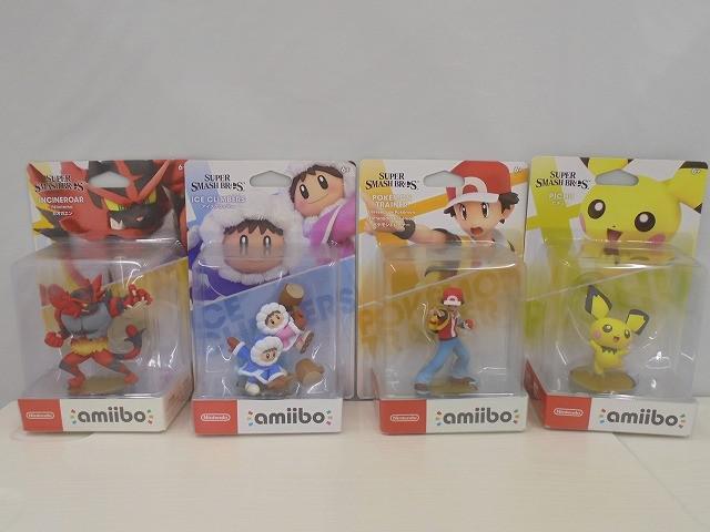 送料込み 中古 amiibo アミーボ ポケモン7個セット ポケモントレーナー