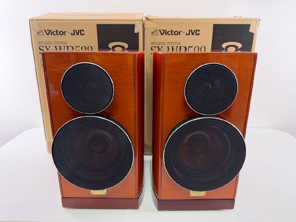 中古】良品！ 自然な音です！ ウッドコーンスピーカー（単品） Victor