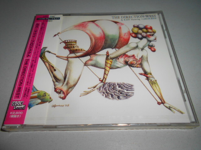 AOR CD KAZU Featuring CARLOS RIOS Kazu Matsui's album The