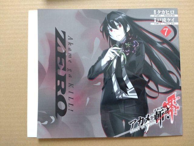 アカメが斬る! 雑誌付録 紙製ブックカバー8巻【非売品・レア】 新品】アカメが斬る！零 ZERO 8巻 ゲーマーズ購入特典ブックカバー Gの