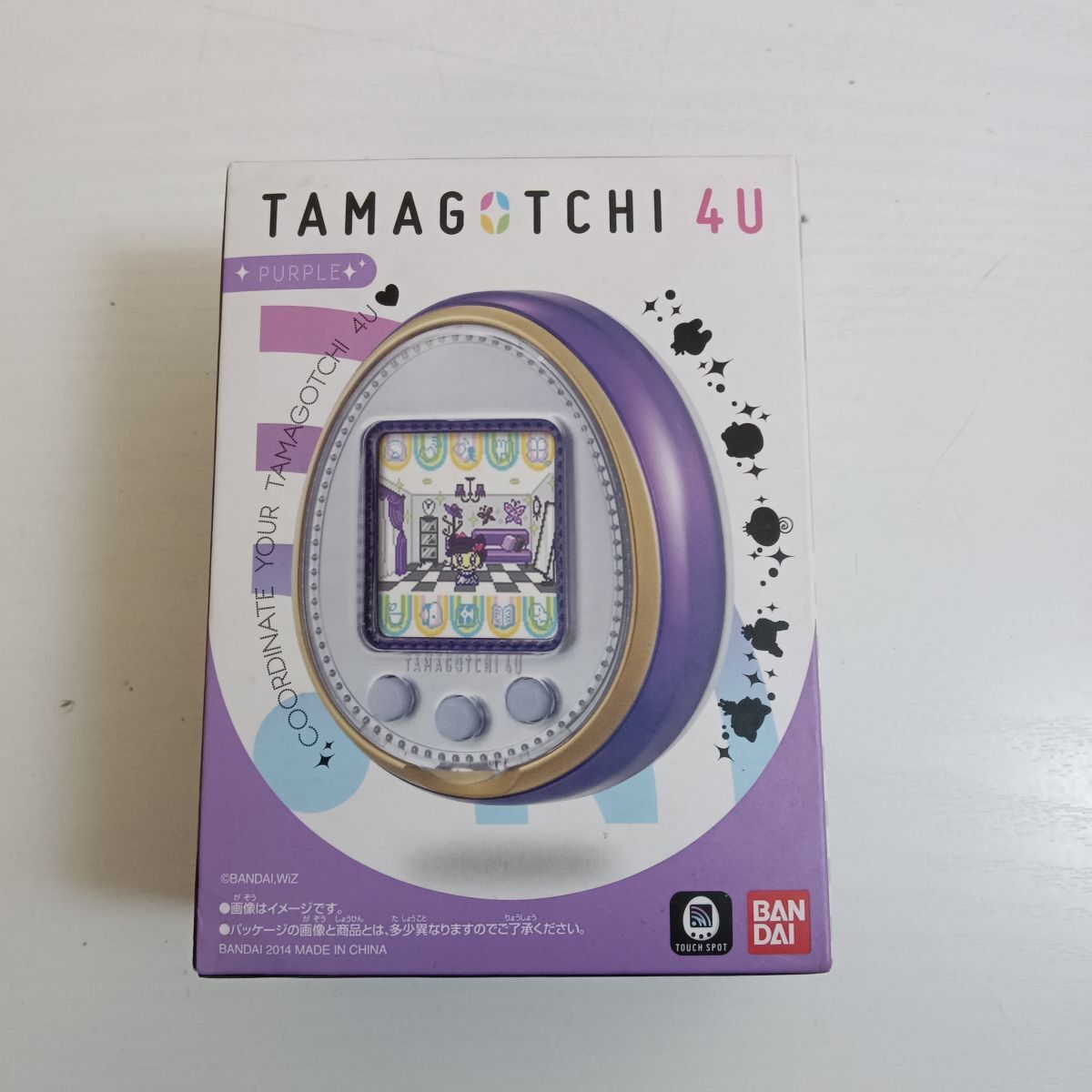 中古】たまごっち たまごっちピース パープル 紫 動作OKの落札情報詳細