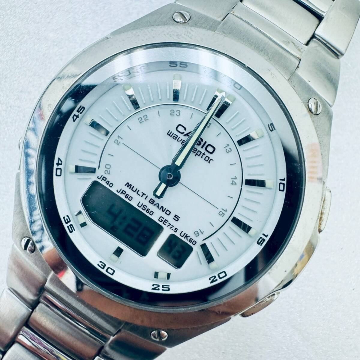 カシオi-RANGE IRW-M300 ソーラー電波時計反転液晶