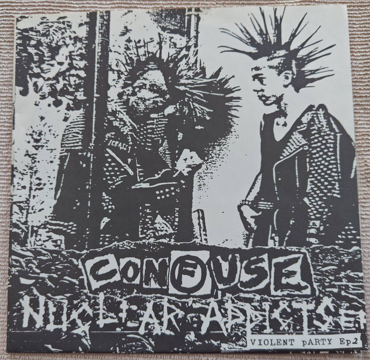 傷や汚れあり】CONFUSE NUCLEAR ADDICTS E.P CD コンフューズ 九州