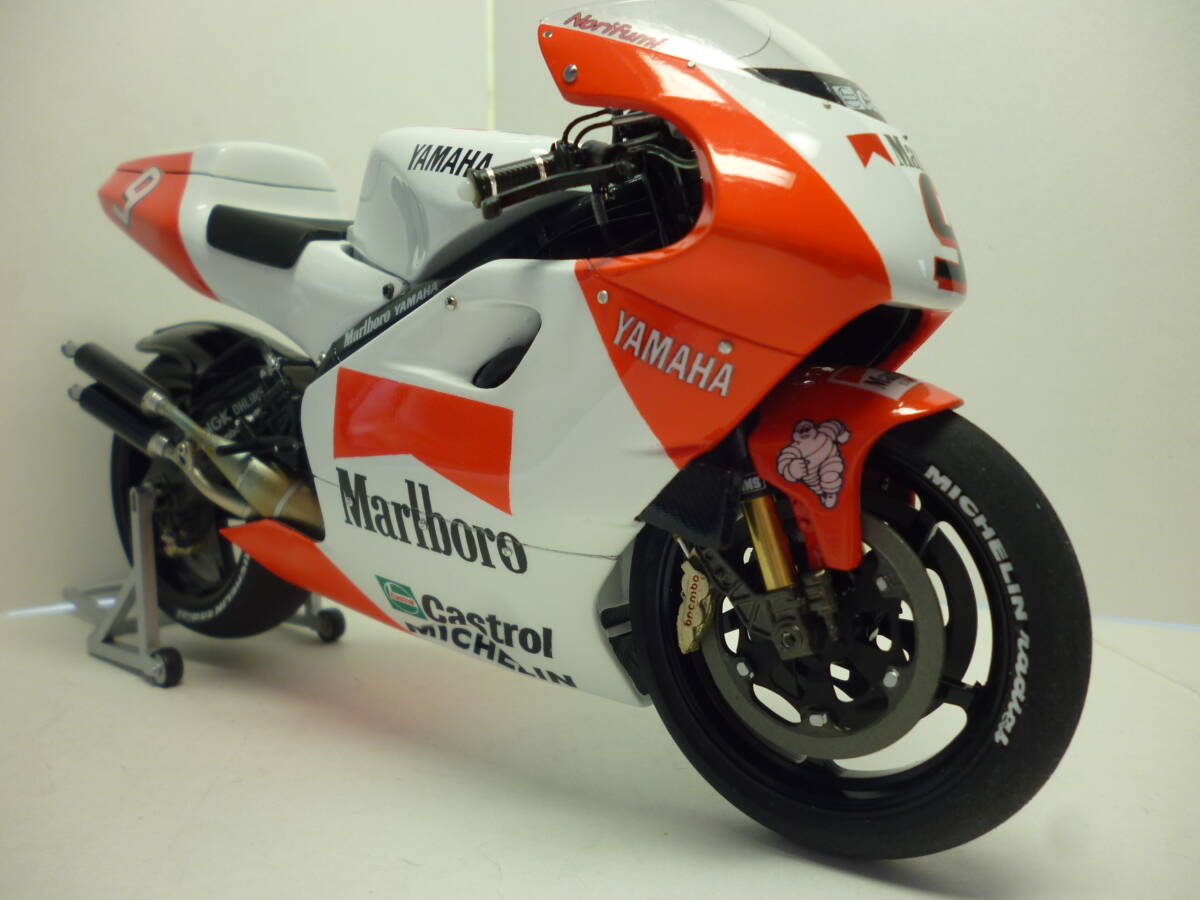 キット作成品】1/12 TAMIYA 1983 YAMAHA YZR500（OW70) ＃4 Kenny
