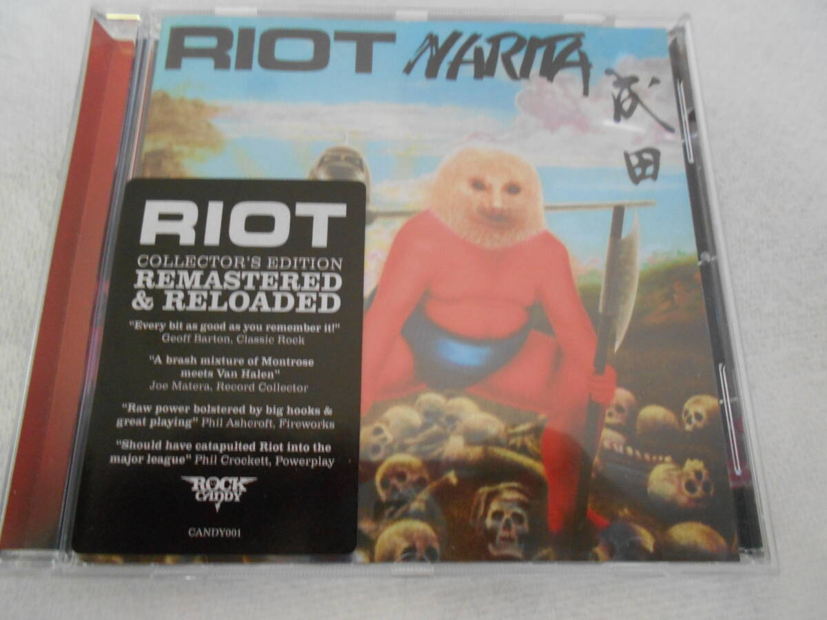 RIOT/NARITA 旧規格 国内盤 帯付！ライオット/NARITA 旧規格 国内盤 帯 