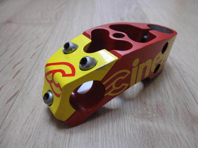 新品】未使用 Cinelli Alter チネリ アルター ステム 黄/黒の落札情報