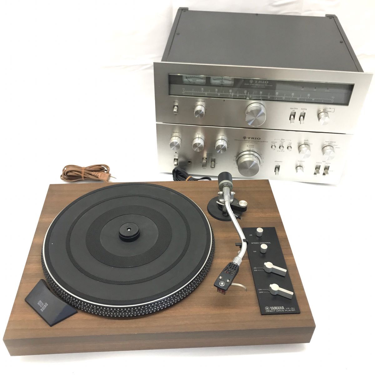 トリオ TRIO ステレオシステム スピーカー チューナー ST-5700 ターン