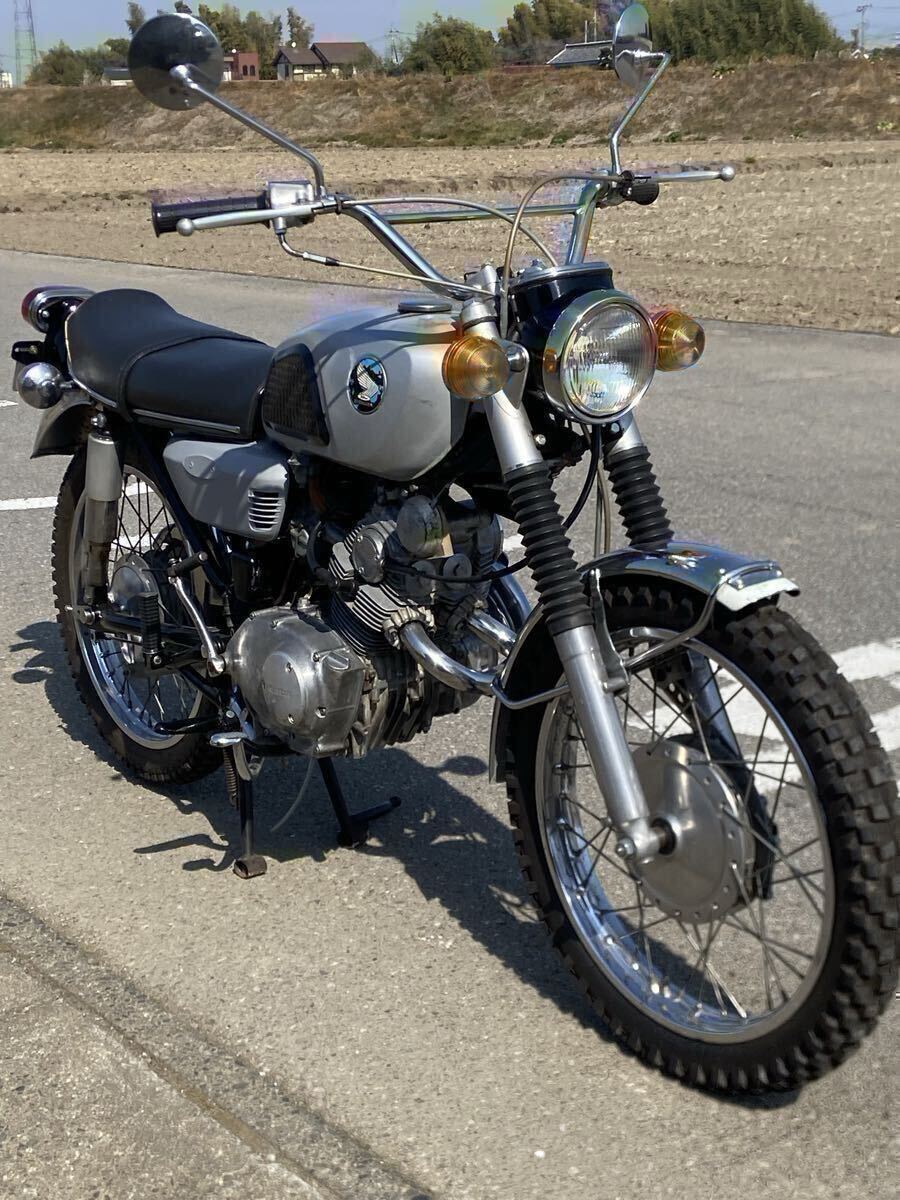 TW200 スクランブラー セル付き 新品パーツ多数 フレーム加工 フル