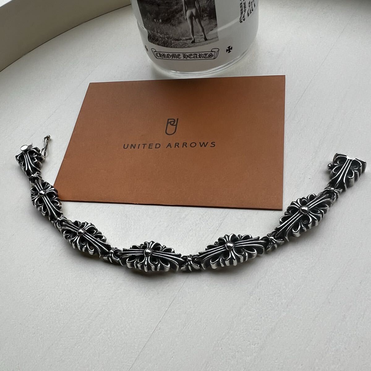 値下げ！正規品 CHROME HEARTS Double B Ring Bracelet クロムハーツ 