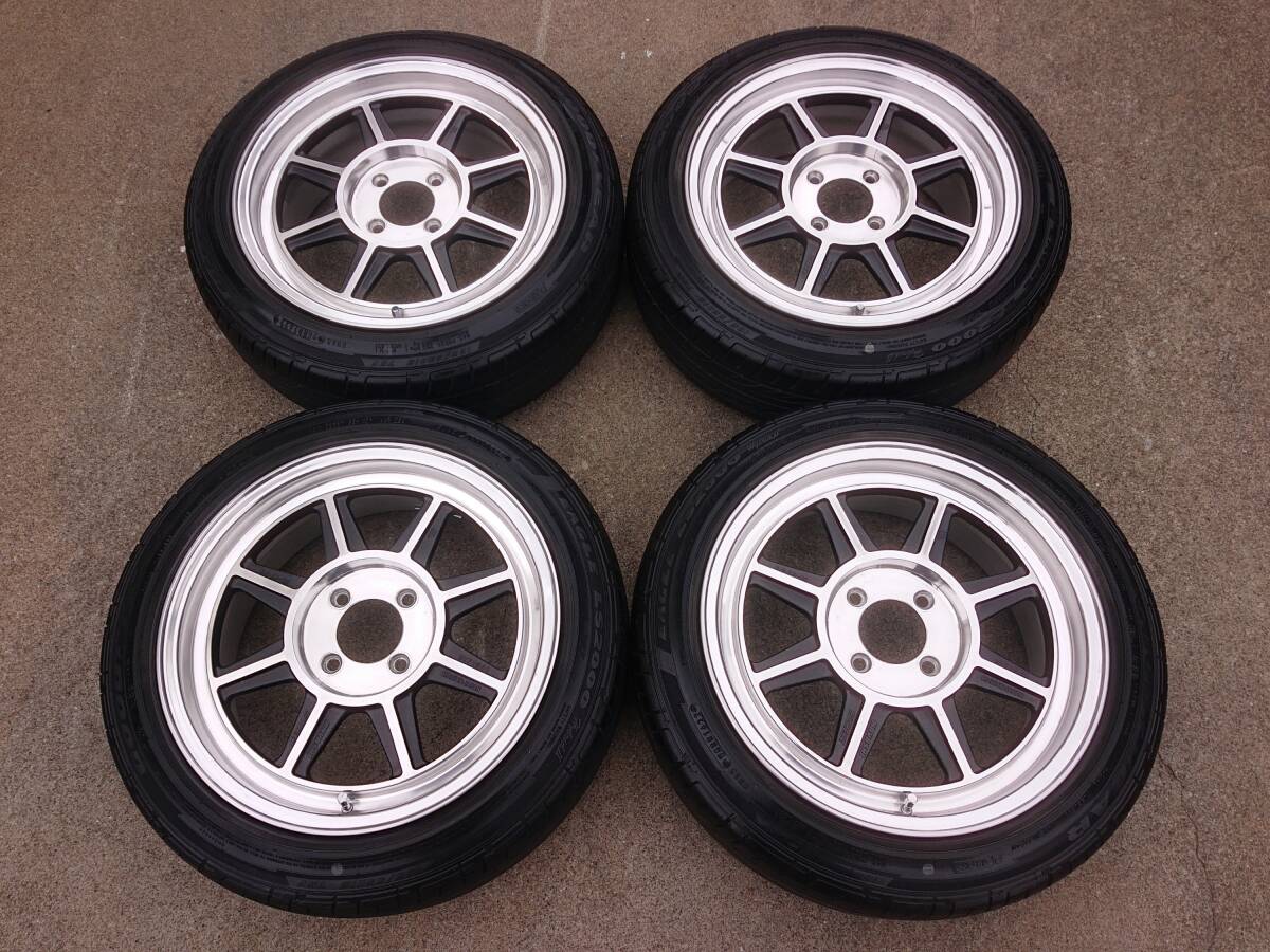 深リム！希少！WORK ワーク VS-XX 15インチ 7J/7.5J OFF+29/+11 4H