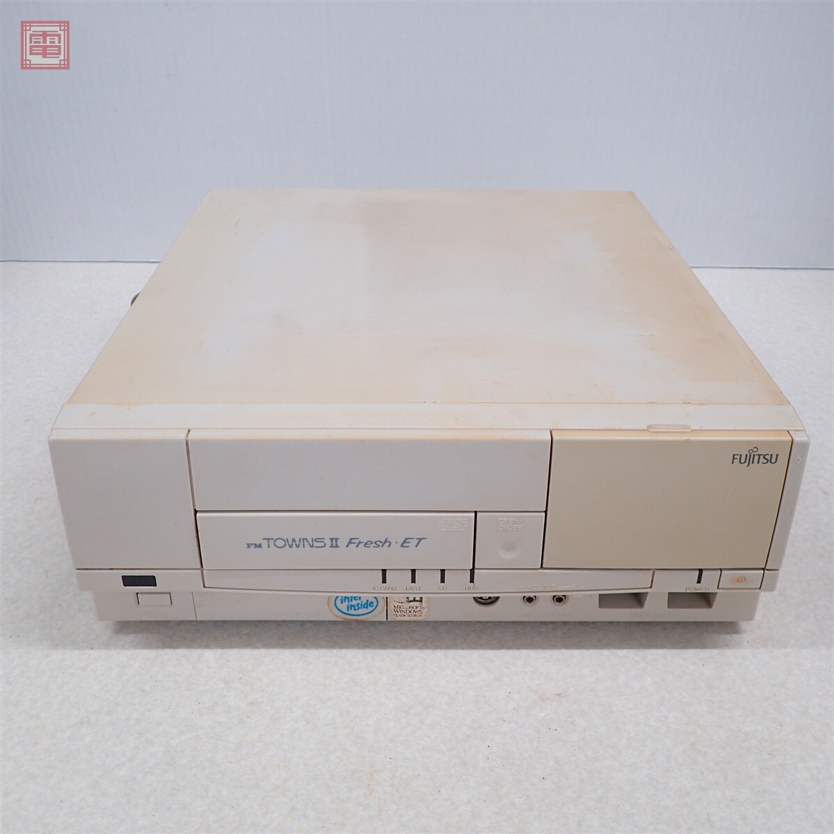 富士通 FUJITSU FM-TOWNS 純正アンプ内蔵スピーカー FMT-SP101 の落札