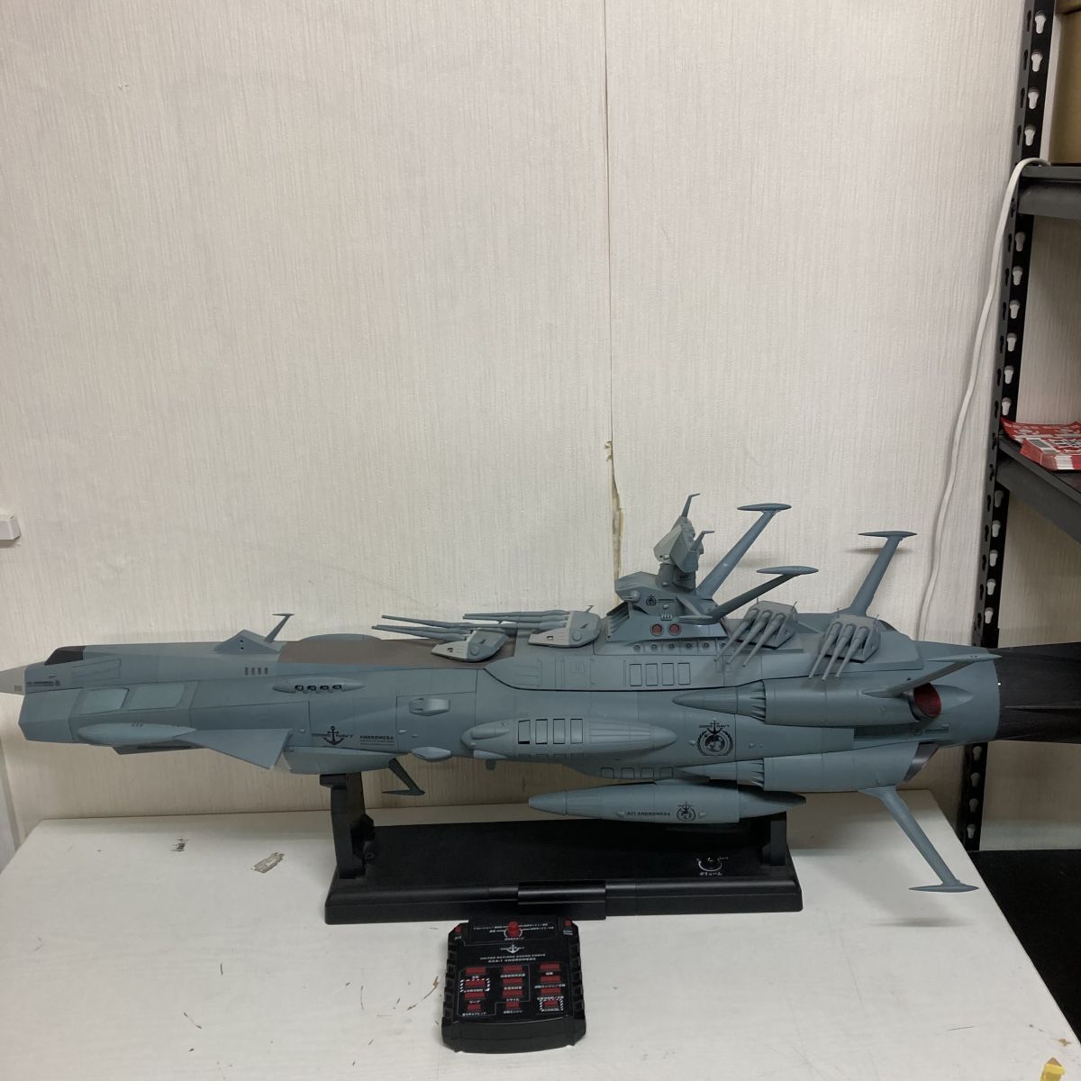 ☆完成品☆メカコレ□ガミラス供与アンドロメダ級前衛武装宇宙艦