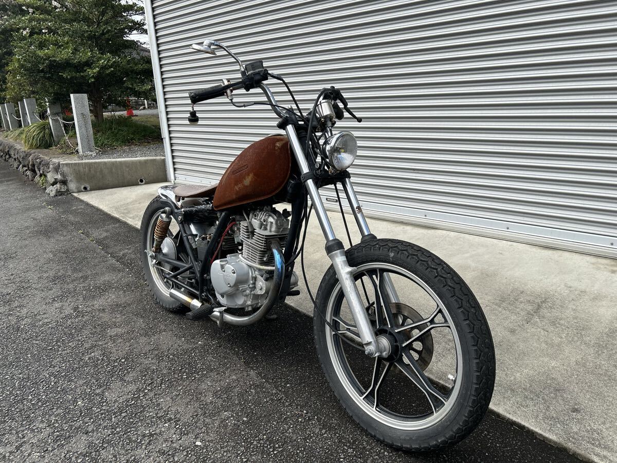 中古】Z400LTD カスタム チョッパー レストアベース 部品取り 2発 