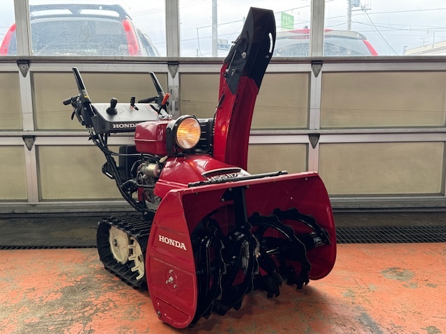 中古】北海道 除雪機 ホンダ スノーラ HS1180Z ローリング電動油圧 2段