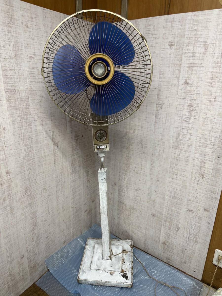 昭和レトロ 三菱扇風機 MITSUBISHI 天井扇 40cm CY40-F2の落札情報詳細
