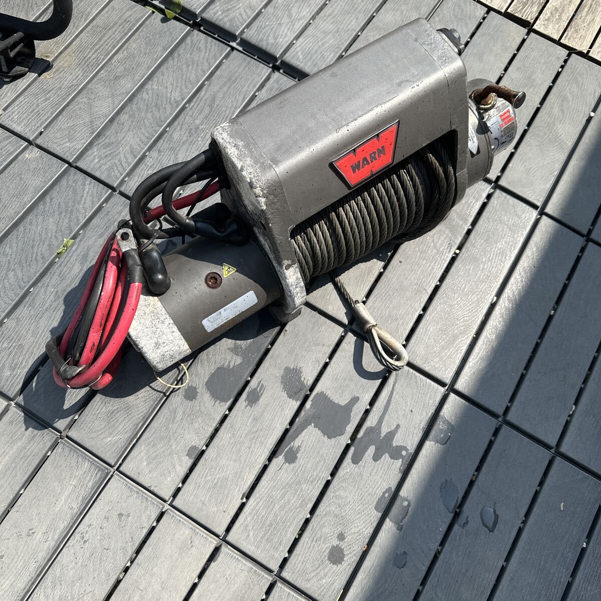 トヨタ純正 ランクル 60 70 80 12v電動ウィンチ 流用などに