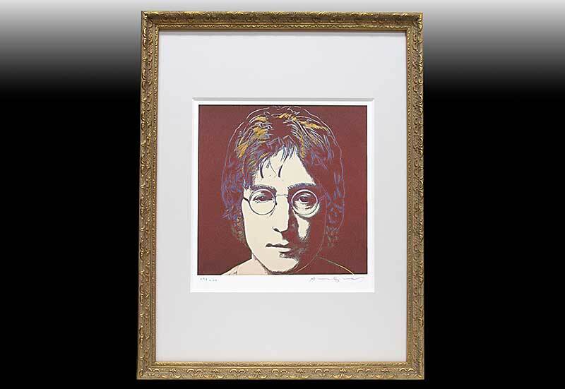 a256◇ジョンレノン John Lennon ファミリーツリー Family tree 額装