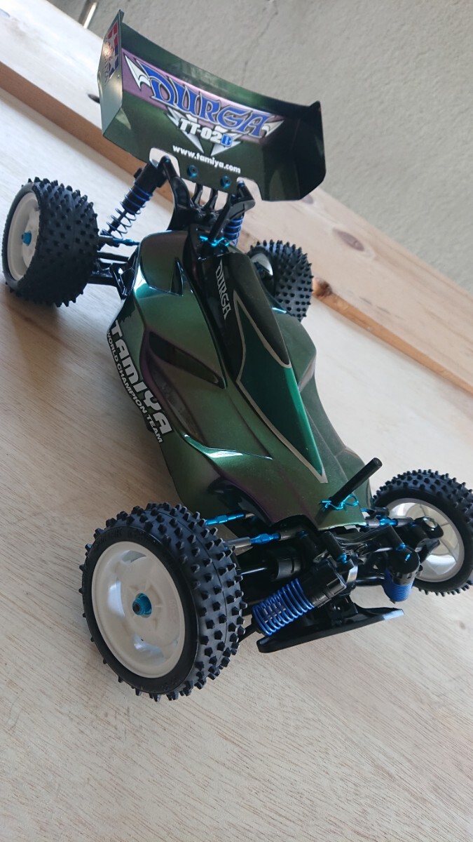タミヤ DB01 ドゥルガボディ付 シャーシセット オプションパーツ付