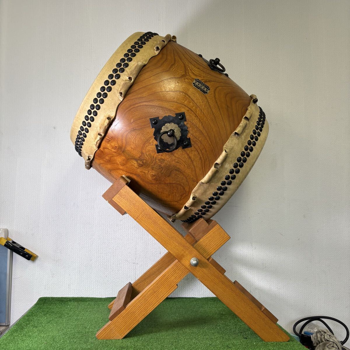 中古】☆札幌☆手渡し可 浅野太鼓◇あさのだいこ 締め太鼓 和楽器 和