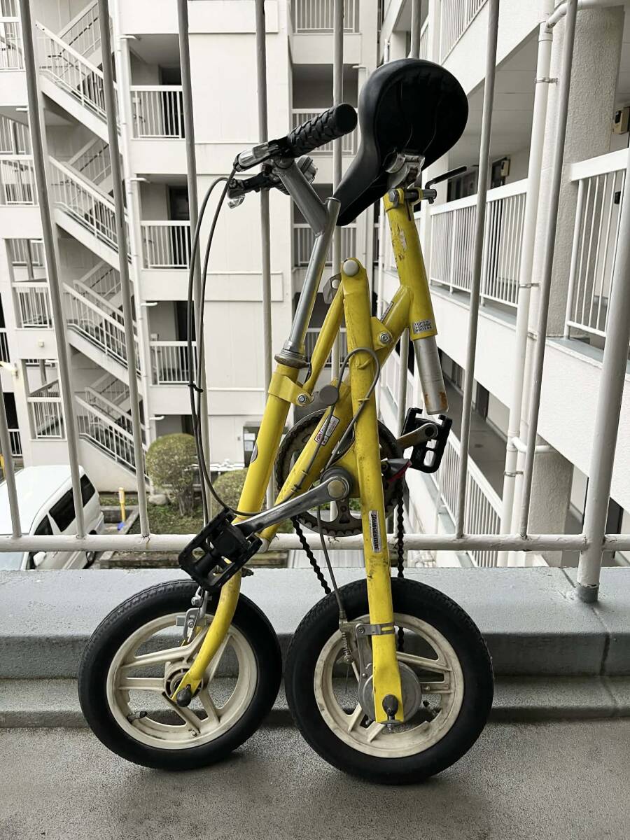 中古】非売品 ? ANA 12インチ 赤 シルバー 折り畳み シングル シンプル