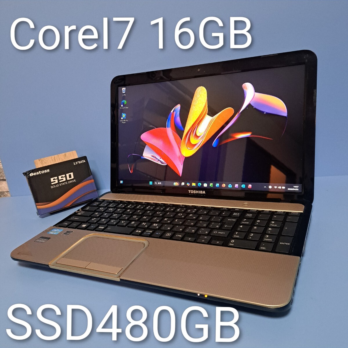 43インチ液晶4Kテレビ TOSHIBA 43J10X(2014年製造)倍速駆動/WIFI