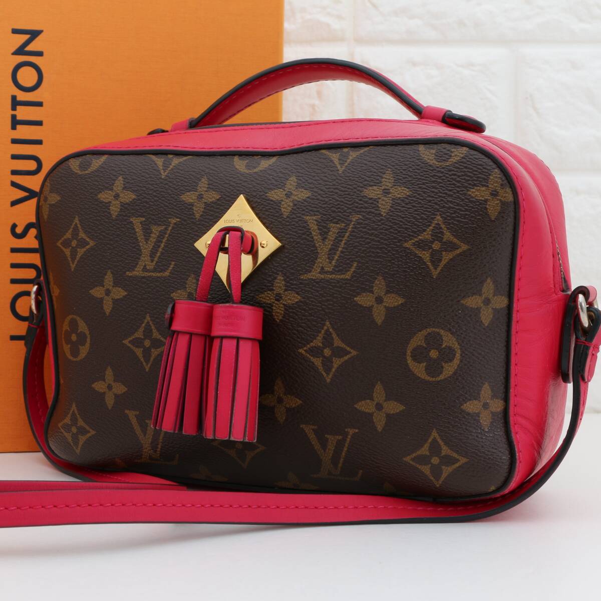 06RFN 【美品】 Louis Vuitton ルイヴィトン リポーターPM モノグラム