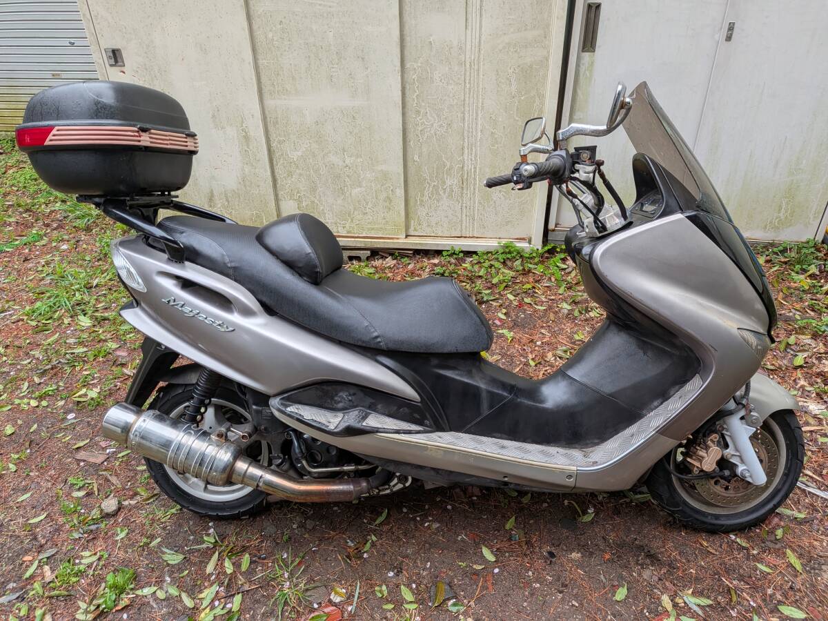 ヤマハマジェスティ 4D9 SG20用 中古品ショートスクリーンの落札情報