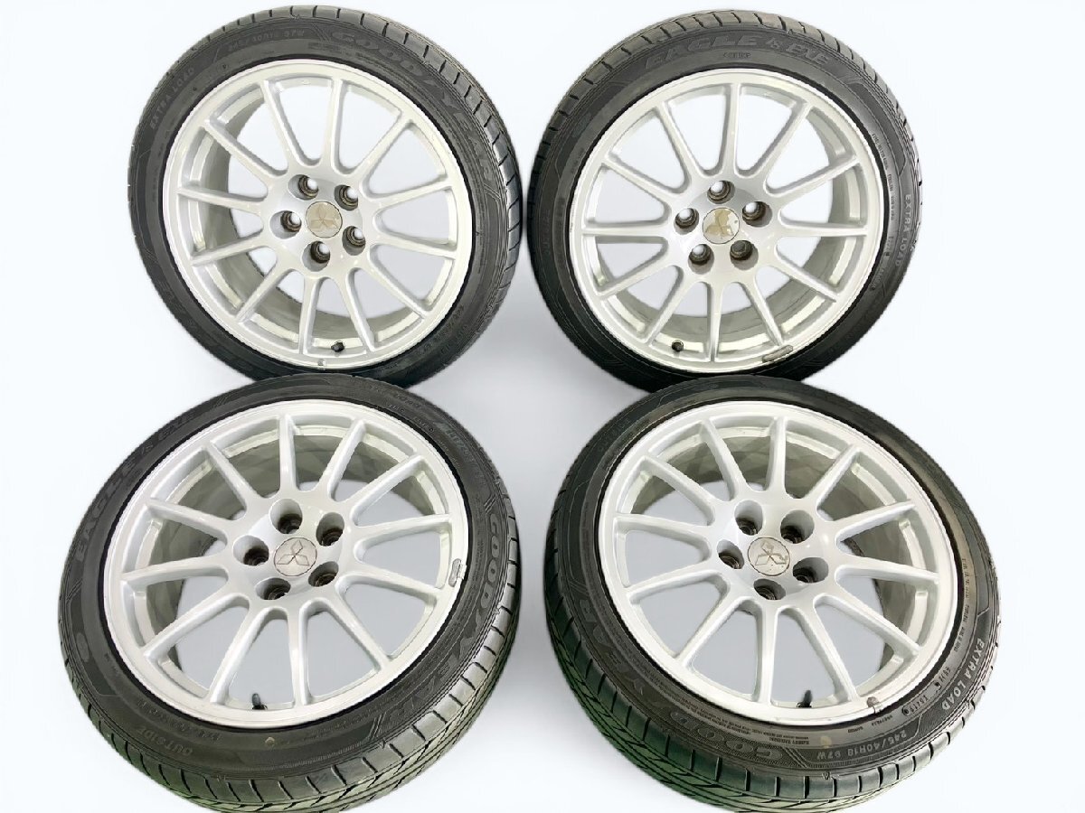 BBS 軽量 鍛造ホイール 18インチ タイヤセット CZ4A ランエボ10