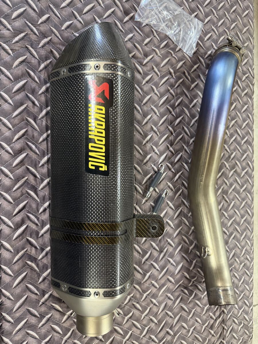 ☆【M1】良品♪GSX-R1000(K7/K8) AKRAPOVIC ステンレス リンクパイプ