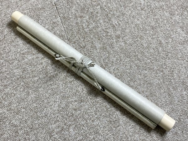 玉》*92 掛軸 大徳寺 小堀定泰【心如水中月】共箱【真作】茶道具/茶掛