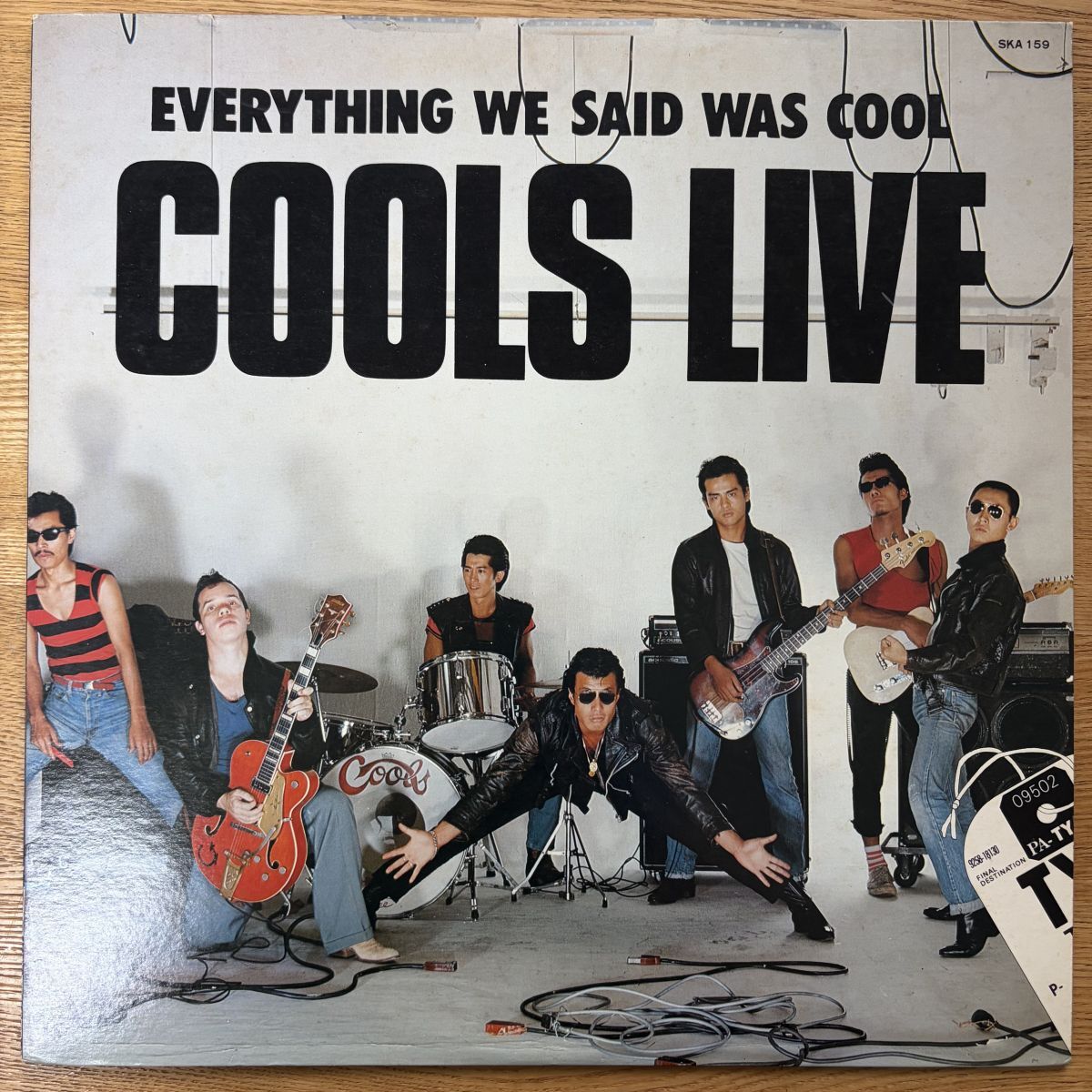 中古品 舘ひろし,ポスター,パネル,クールス,LP,当時物,COOLS,おまけ