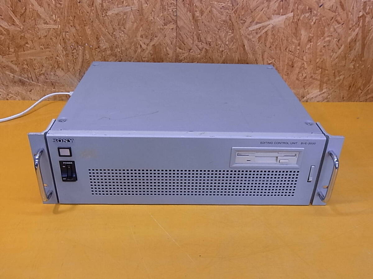 中古】SONY PVE-500 EDITING CONTROL 完動(9pinコード3本付）の落札