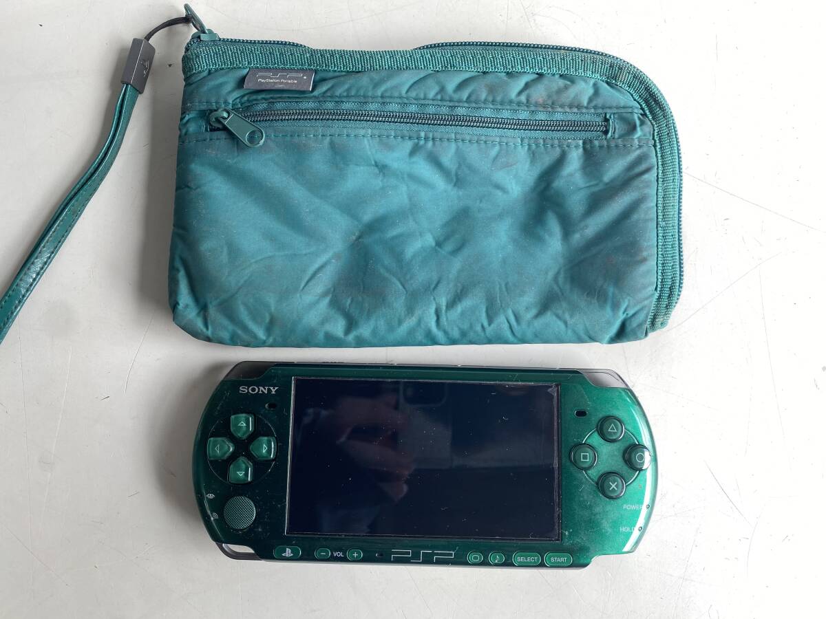 極美品 新品同様】 PSP 3000 本体 スピリティッド グリーン ソニー 