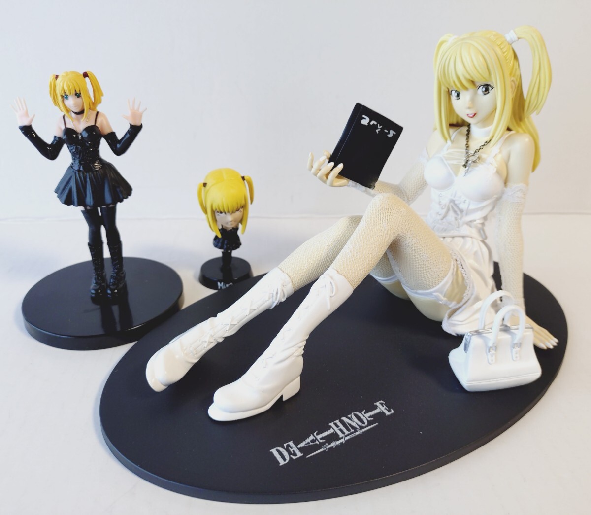 DEATH NOTE フィギュアセット 夜神月　L 弥海砂フィギュア バウンドマン | . DEATH NOTEより、海外限定の弥 海砂のフィギュア。 T