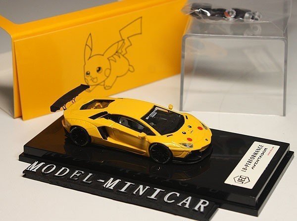 新品】JEC 1/64 ランボルギーニ アヴェンタドール Ver2.0 LBワークス