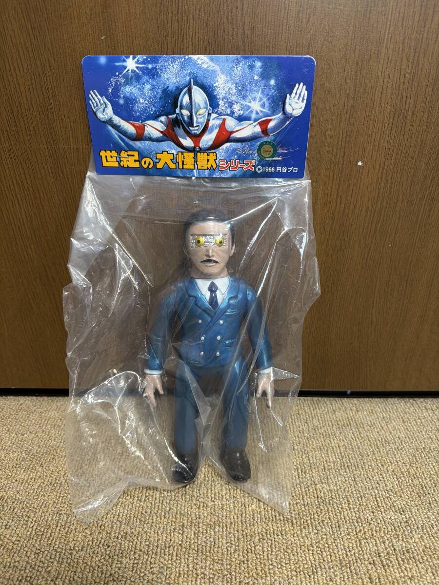 当時物 2体まとめて ブルマァク マッハバロン 敵 ロボット ソフビ人形