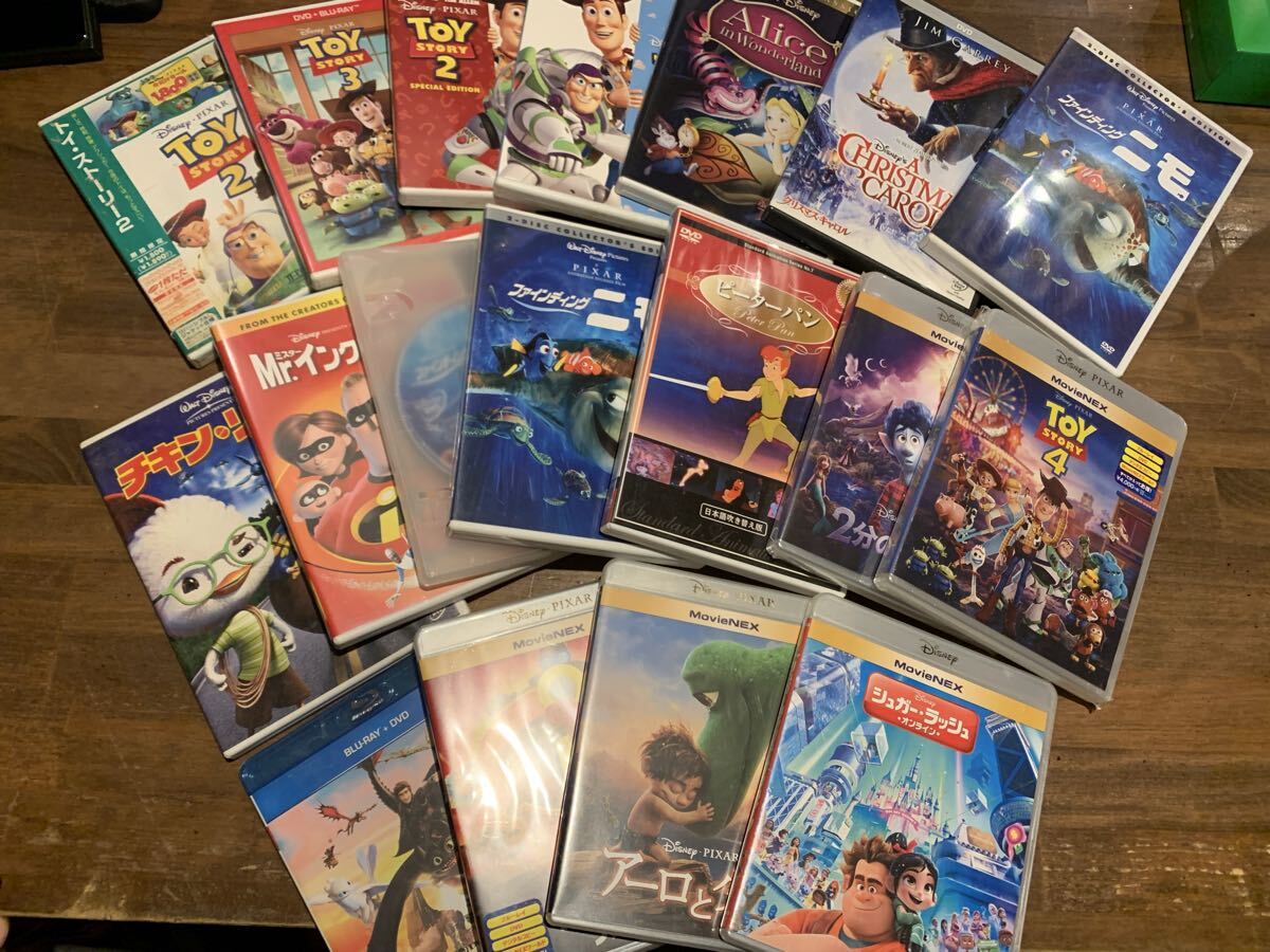 ディズニー ピクサー トイストーリー モンスターズインク ニモ DVD