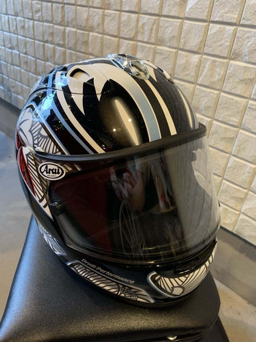新品】Arai 56design 限定 RX-7X Nakano 2003 サイン入り 中野 真矢