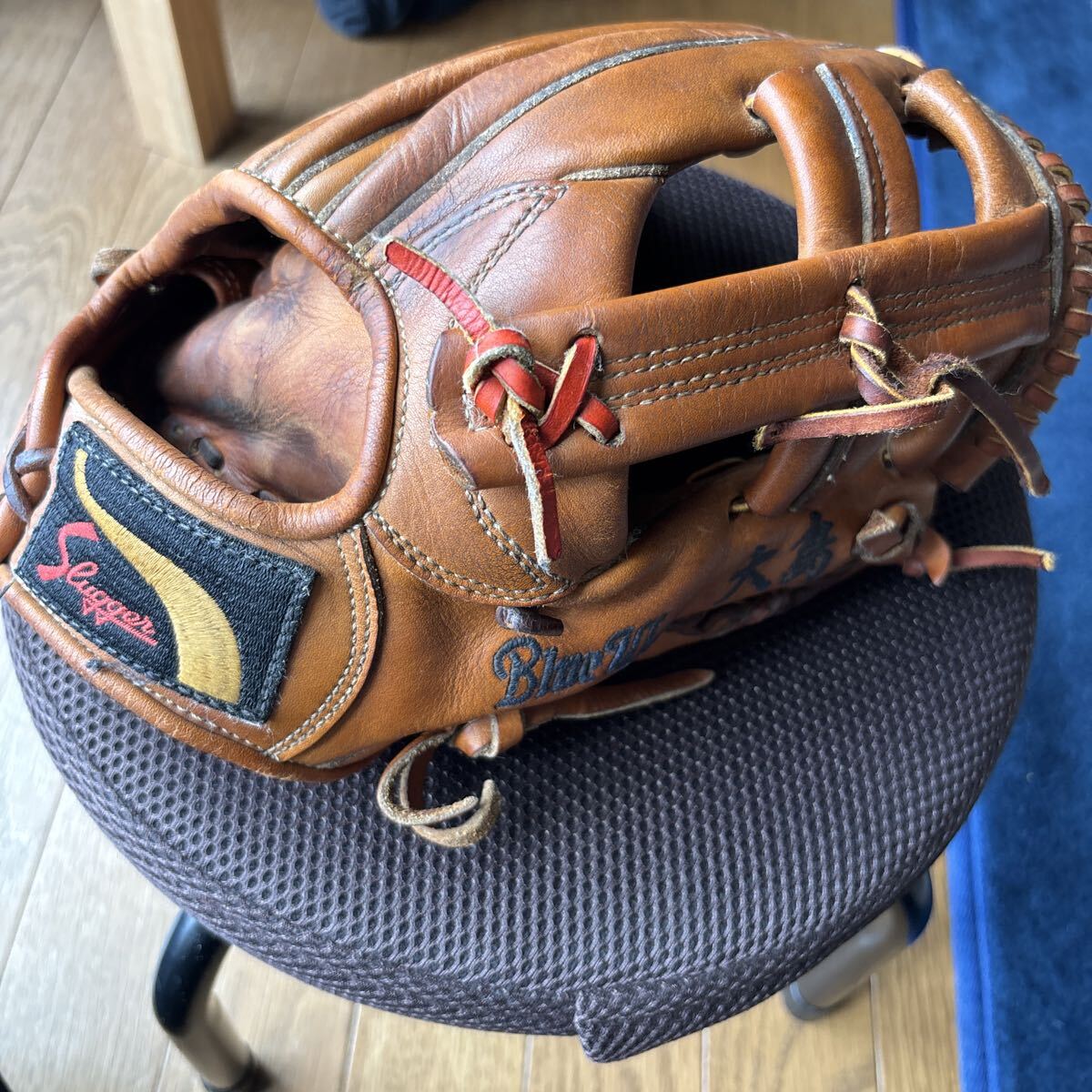 ☆サイン入り☆ ZETT 平野恵一 支給 グローブ プロ仕様 実使用 ゼット