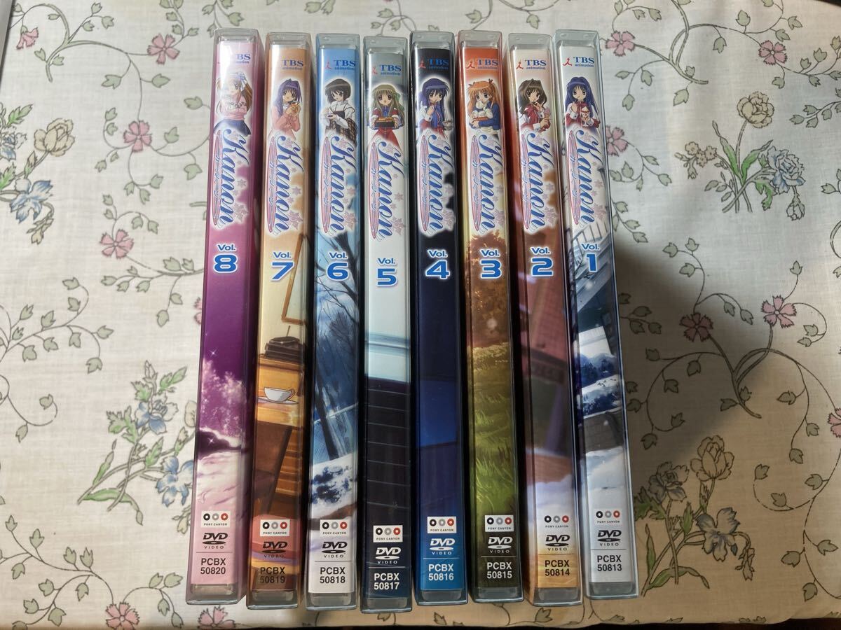 カノン DVD 京都アニメーション版 全巻セット 初回限定版 未開封 未